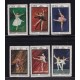 CUBA 1967 SERIE COMPLETA DE ESTAMPILLAS NUEVAS MINT BAILES DANZA 9 EUROS